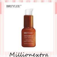 millionextra BREYLEE เซรั่ม วิตามิน C ลดขอบตาดำ ครีมบำรุงผิวรอบดวงตา Moisturizing Whitening ขจัดเมลานีน Anti-oxidation Eye Care 20ml BREYLEE VC Eye Serum สีส้ม 058