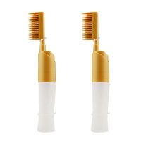 【cw】 2X Hair Dyeing Comb With Bottle Combing Baking Dye