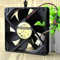 ADDA AD1212UB-A73GL 12025 0.50A 12ซม. 4-Wire Double Ball High Air Volume Chassis Fan