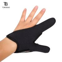 TONGBAO01 ถุงมือตกปลา2นิ้ว Protector Breathable Anti-SLIP Anti-Cut ถุงมือตกปลา