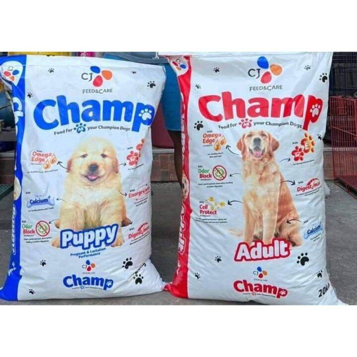 ♕Champ Adult Dog Food packed per 250g500g1Kg | Lazada PH