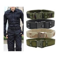 【สหรัฐอเมริกา Stock 】 5 สี Camouflage ผู้ชายเข็มขัดทหารปรับกลางแจ้ง Heavy Duty เข็มขัดต่อสู้