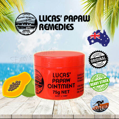 Lucas Papaw Ointment 75g Exp Date: May 2024 | Lazada