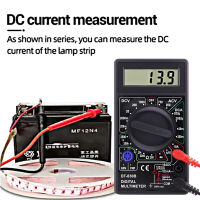 DT-830B LCD Digital Multimeter Mini Handheld Multimeter For Voltmeter Ammeter Acdc 7501000V Ohm Tester Meter With Probe