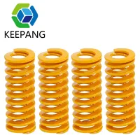 4Pcs Imprimante 3Ds accessoriesprinter spring heatbed glass platform leveling for CR10 H26mm W 9.8 ID 5.3 line diameter 1.0mm