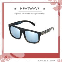 แว่นกันแดด Heatwave Regulator : Neo Native Black-Grey/Silver