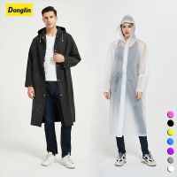 Donglin เสื้อกันฝนกันน้ำผู้หญิง oara Rain JACKET chuva Coat Poncho Waterproof Suit