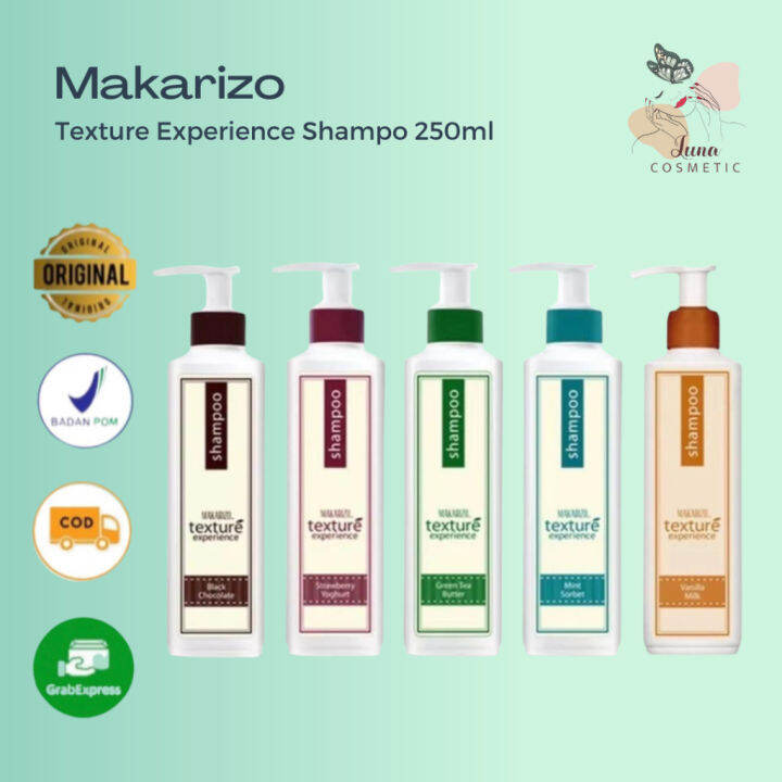 Makarizo Professional Texture Experience Shampoo 250ML Lazada Indonesia