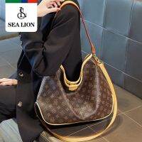 SEA LION Large Capacity Shoulder Messenger Airport Presbyopia Womens Tote 2023 New Commuting