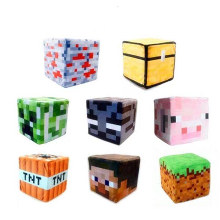 minecraft block plush