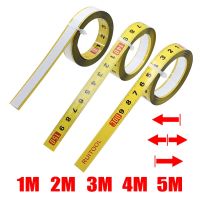 1-5M Metric Miter Saw Track Tape Measure 0.5 Self-adhesive T-track Scale Steel Ruler Router Table Woodworking Measuring Tools Levels