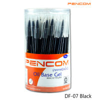 Pencom DF07-BK  ปากกาหมึกน้ำมันแบบปลอกสีดำ