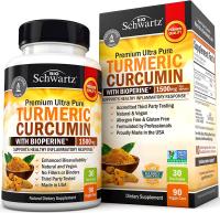 Turmeric Curcumin with BioPerine 1500mg - Natural Joint &amp; Healthy Inflammatory Support with 95% Standardized Curcuminoids for Potency &amp; Absorption - Non-GMO, Gluten Free Capsules with Black Pepper.