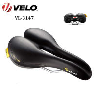 【Boutique &amp; Stock】Velo 3147จักรยานที่นั่งอาน Pro Mtb Saddle กว้าง Comfort Soft Cushion จักรยานที่นั่งชายอานเบาะ