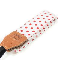 ❂ Durable Cotton Blend Outdoor Accessories Polka Dot Lightweight Adjustable Neck Portable DSLR Camera Strap