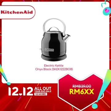 KitchenAid 1.25L Small Space Kettle in Black