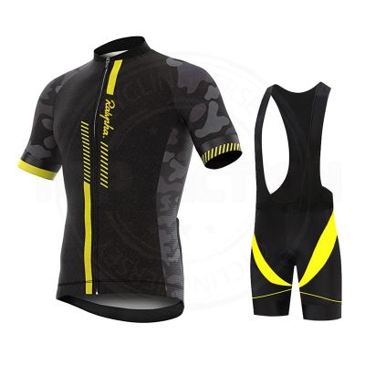 ✺ New Summer 2023 Men 39;s Rapha Cycling Jersey Racing Bicycle Clothing Suit Breathable Mountain Bike Clothes Maillot Ciclismo Hombre