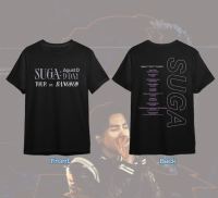 [NEW!!]​เสื้อยืดสกรีน | หมวกปัก ลาย SUGA BTS Agust D สินค้าแฟนแมด