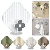 【YF】 4Pcs Multi-purpose Wall Hooks Decor Behind-door Key Cloth Hanger Bathroom Robe Towel Rack Kitchen Hardware Shelf Hook