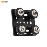 Openbuilds V slot gantry plate with pulley suites for 2020 Series V slot aluminum profiles 3D Printer parts