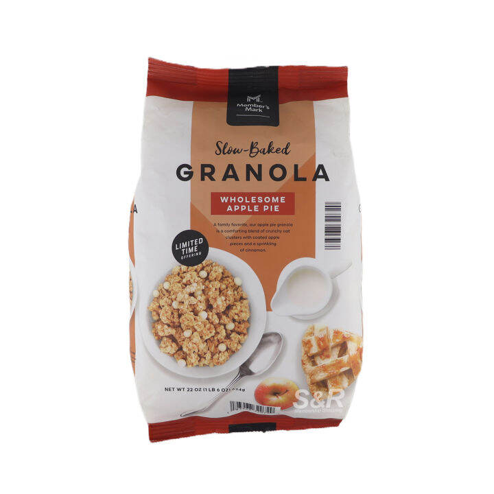 Member's Mark Wholesome Apple Pie Slowbaked Granola 624g Lazada PH