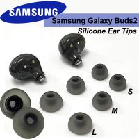 Samsung Galaxy Buds 2 Ear Tips Silicone Earbuds Original Replacement Earphone Tips Ear Plug Cushion Caps Cover Accessories S M L Wireless Earbud Cases