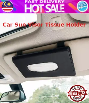 SIMPLYAUTO Luxury Car Sun Visor Tissue Box Holder Sun Visor Napkin