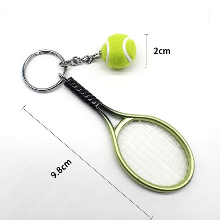 12-pcs-key-ring-mini-keychain-fashionable-tennis-ball-split-ring-keychain-for-sport-lovers-team