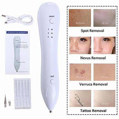 Portable Cautery warts removal facial machine free topical anesthesia skintag removal machine