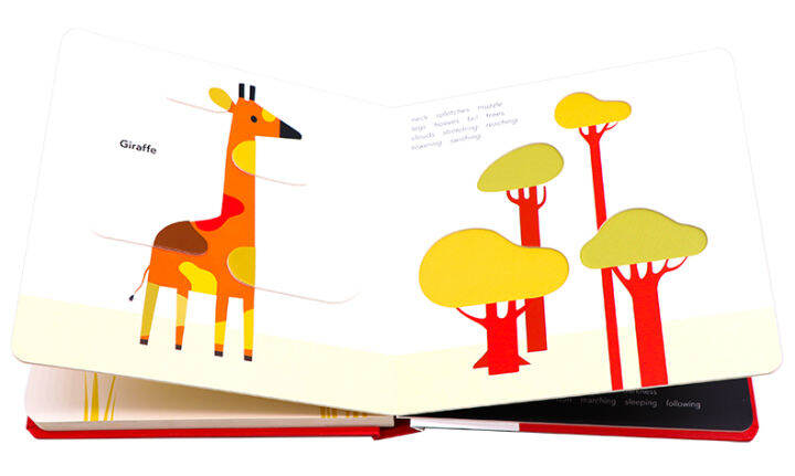 wild-animals-touch-think-learn-series-cardboard-touch-books-english-original-picture-books-xavier-deneux-animal-enlightenment-cognition-childrens-interesting-touch-books-parent-child-early-education-b