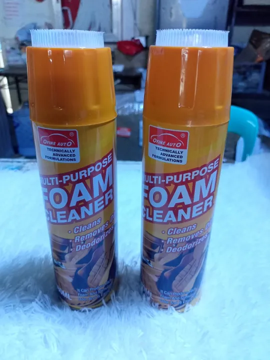 FOAM CLEANER EASY TO USE MULTIPURPOSE FOAM CLEANER REMOVES DIRT