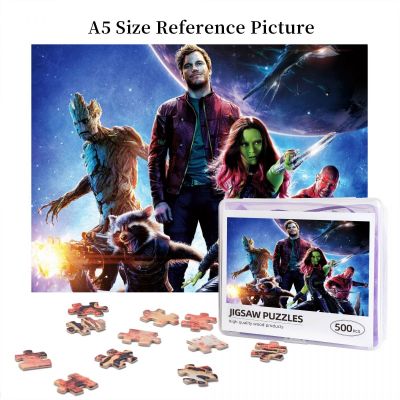 Guardians Of The Galaxy (3) Wooden Jigsaw Puzzle 500 Pieces Educational Toy Painting Art Decor Decompression toys 500pcs