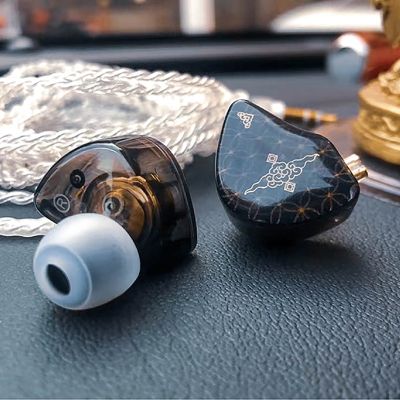 ZZOOI 2023 Tangzu WAN ER SG Printed Face Covers Earbud HIFI Wired Headset 10mm Dynamic Driver In-Ear Earphone HIFI Wired Vocal Headset