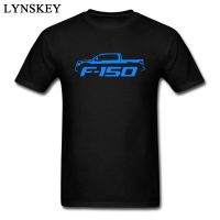 Clothing 200914 Ford F150 Pickup Truck Blue Classic Color Tshirt Men Simple Design Gildan