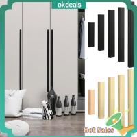 OKDEALS Home Decor เฟอร์นิเจอร์โลหะผสมอลูมิเนียมด้ามประตูตู้หูจับลิ้นชักลูกบิดประตูประตูตู้เสื้อผ้า Handle