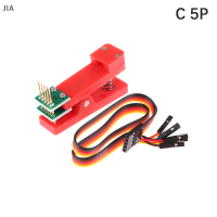 JIA 2.54 Pogo คลิปหนีบ PCB 3P 4 P 5P 6P โปรแกรมทดสอบการเผาไหม้