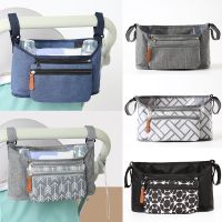 hot！【DT】☼❁✉  Baby Stroller Wearproof Diaper Nappy Multi-Pocket Mummy Holder Cup Organizer for Newborn Pram Cart