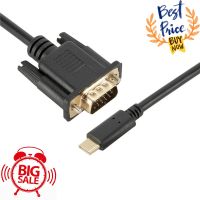 New Type C Female VGA Cable Adapter USBC USB 3.1 To VGA Adapter For MacBook Pro MacBook Air Samsung Galaxy