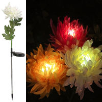 New outdoor lawn garden light garden decoration induction landscape light LED solar chrysanthemum light