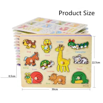 Wooden Animal Puzzle Giá Tốt T03/2023 | Mua tại Wooden Animal Puzzle Giá Tốt T03/2023 | Mua tại