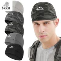 BKKH Helmet Lining Hat สำหรับการวิ่ง การปีนเขา อุปกรณ์ทำความเย็น แห้งเร็วมาก หมวกกีฬา หมวกกันน็อครถจักรยานยนต์ หมวกกันเหงื่อ ผ้าตาข่ายผ้า การป้องกันแสงแดด หมวกสำหรับวิ่ง หมวกซับในหมวกกันน็อค หมวกทำความเย็นรถจักรยานยนต์ หมวกขี่จักรยาน