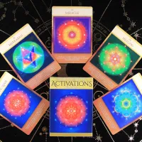 【CW】♚☬❒  Sacred Activations Cards English Playing Card Table Games Entertainment