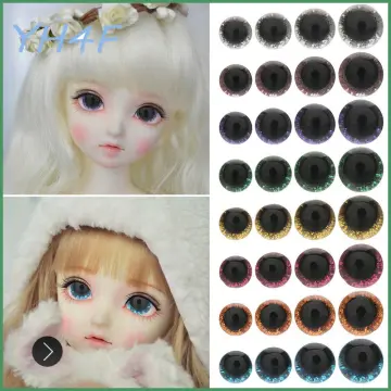 Cheap Crystal DIY For BJD Doll Eyeball Plastic Eyes Safety Animal Toy Doll  Making Crafts