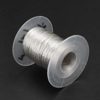 ✑∏► 100m 304 Stainless Steel Wire Rope Soft Fishing Lifting Cable 1Ã7 Clothesline With 30 Aluminum Ferrules