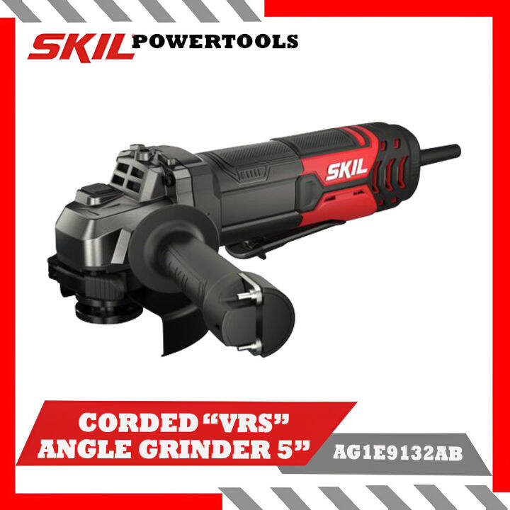SKIL Angle Grinder 5" with Vibration Reduction System AG1E9132AB