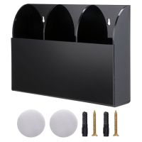 Remote Wall Holder Organizer Box Control Storage Mount Controller Media Pen Acrylic Mobile Bedroom Accessories Case Air Rack