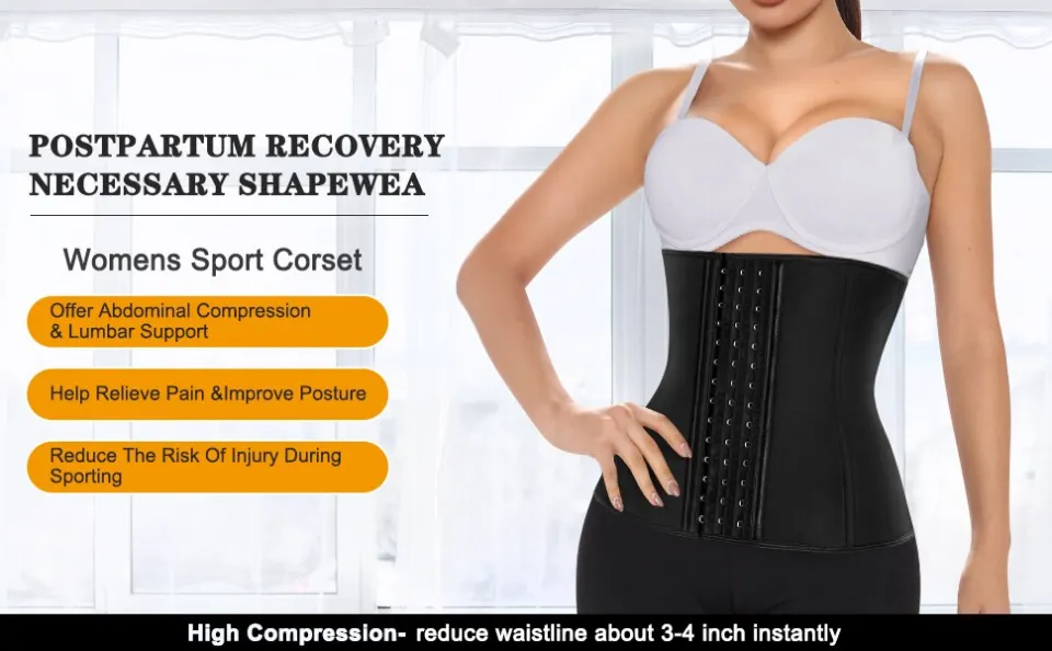 Fajas Colombianas Reductoras Compression Shapewear Post Surgery Body Shaper