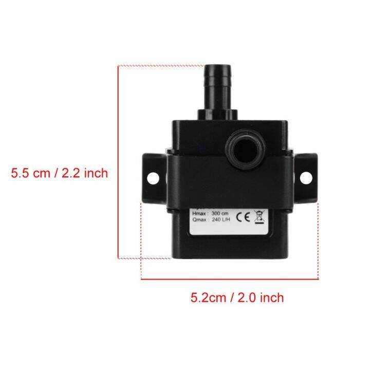 มอเตอร์กันน้ำไร้แปรงถ่านกันน้ำใช้ไฟ-dc-12v-ปั๊มน้ำสำหรับใช้ในสวนตู้ปลา