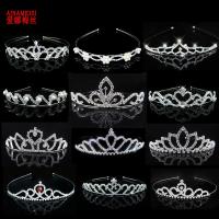 AINAMEISI Tiaras and Crowns Headband Kid Bridal Prom Wedding Accessiories Hair Jewelry