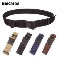 Military Nylon Belt Army Belt Men Combat Waist Belt with Plastic Plugging Buckle Tactical Adjustable Outdoor Belt for Training Towels